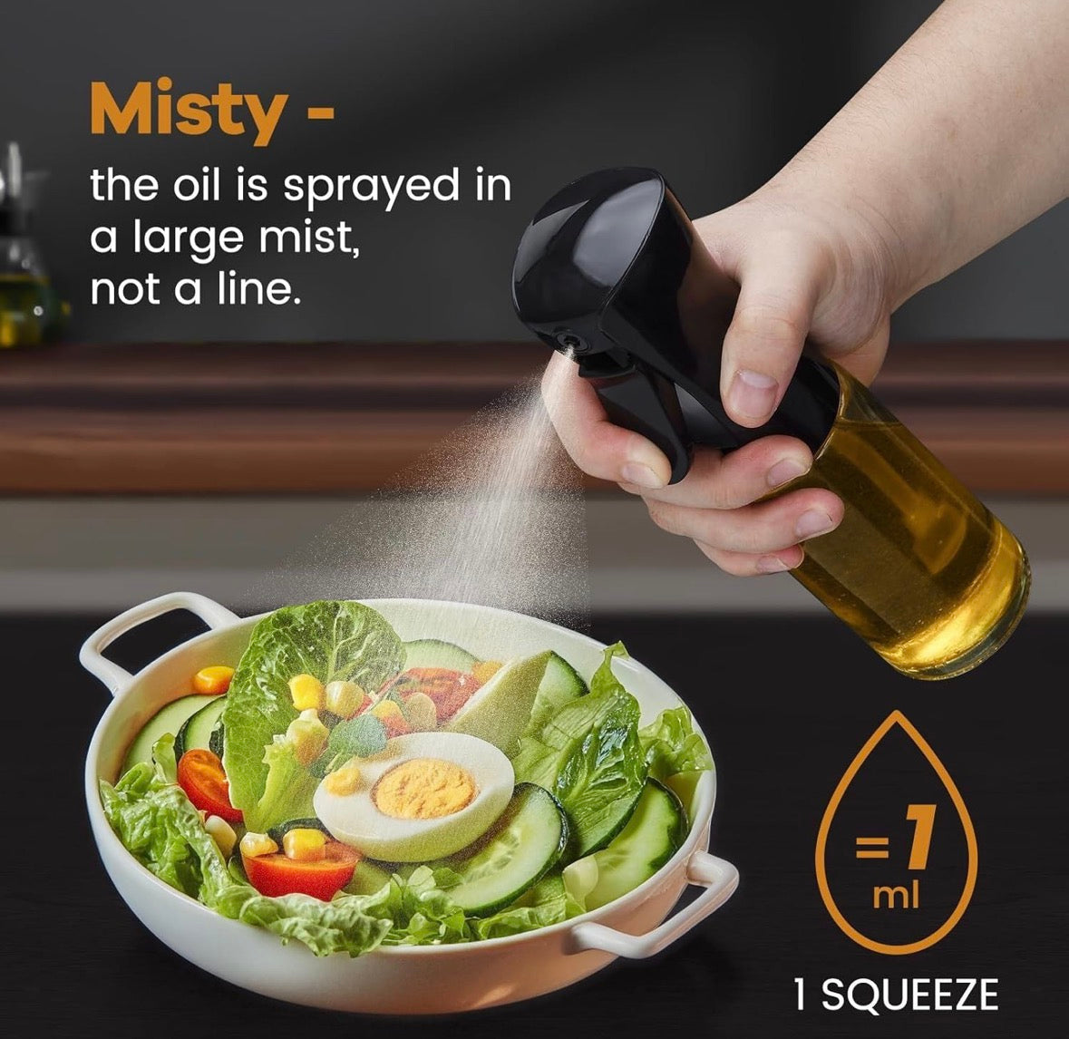 Oil spray
