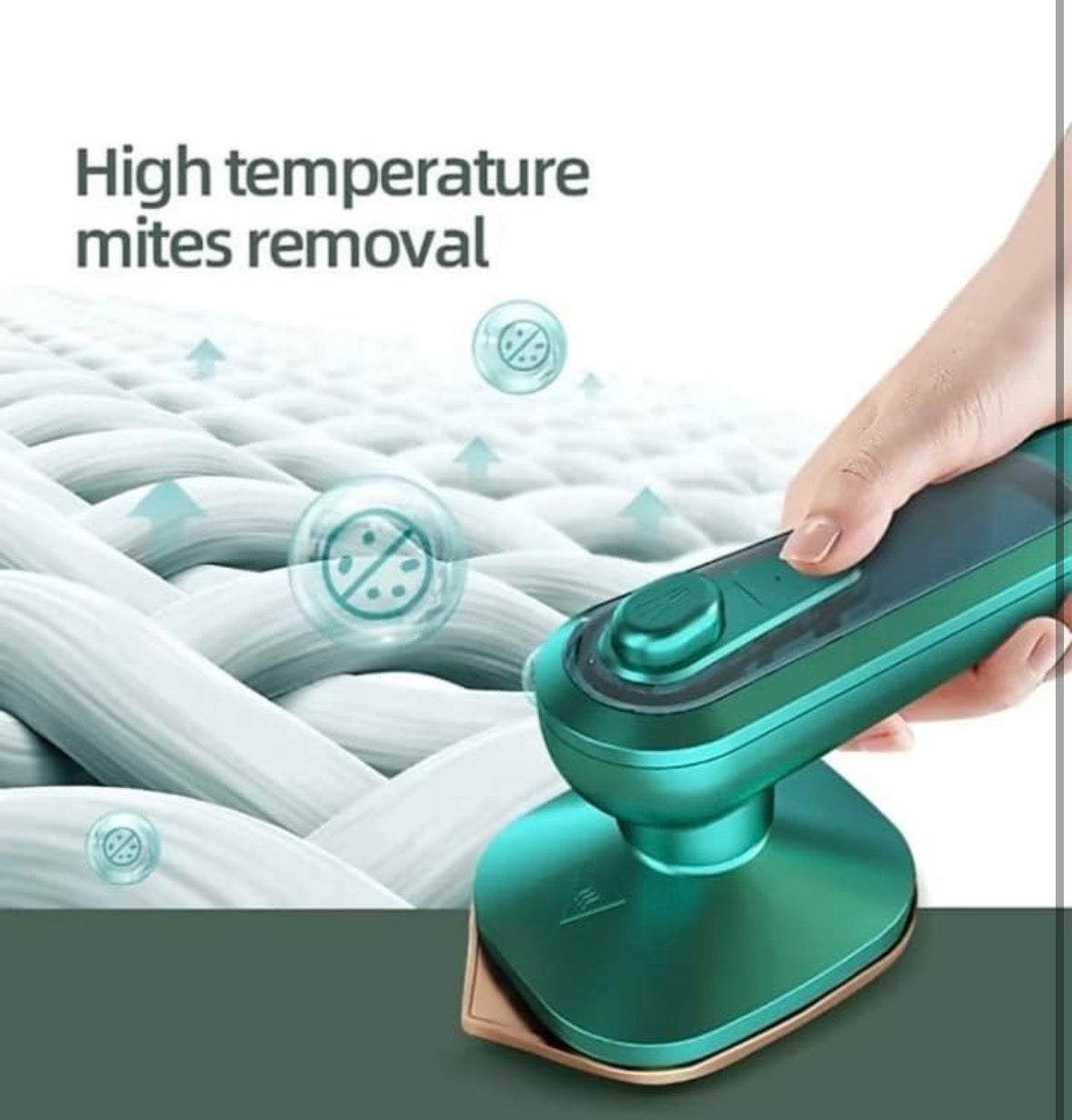 Portable micro steam iron
